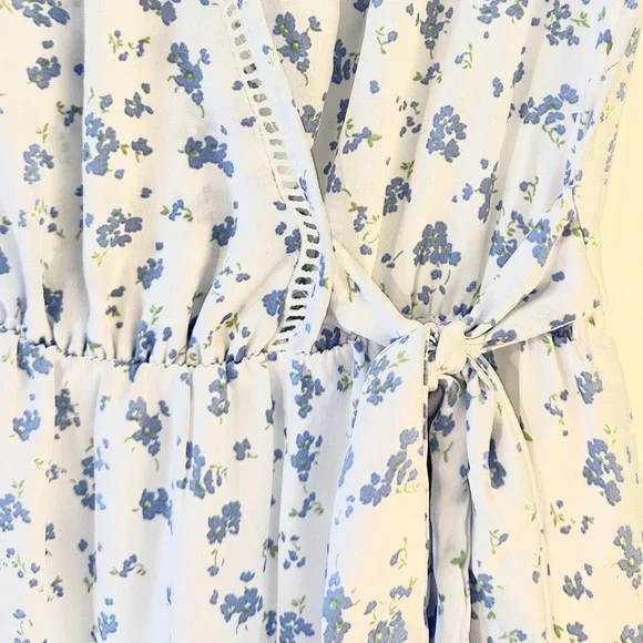 2/$20: Faux Wrap Floral Dress - Picture 2 of 5